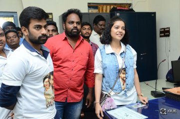 London Babulu Movie Team at AVN college Vizag